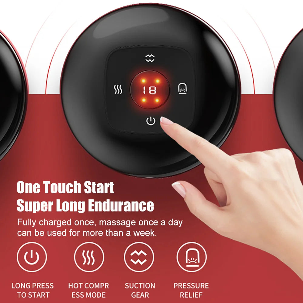 12 Gears Electric Cupping Massager