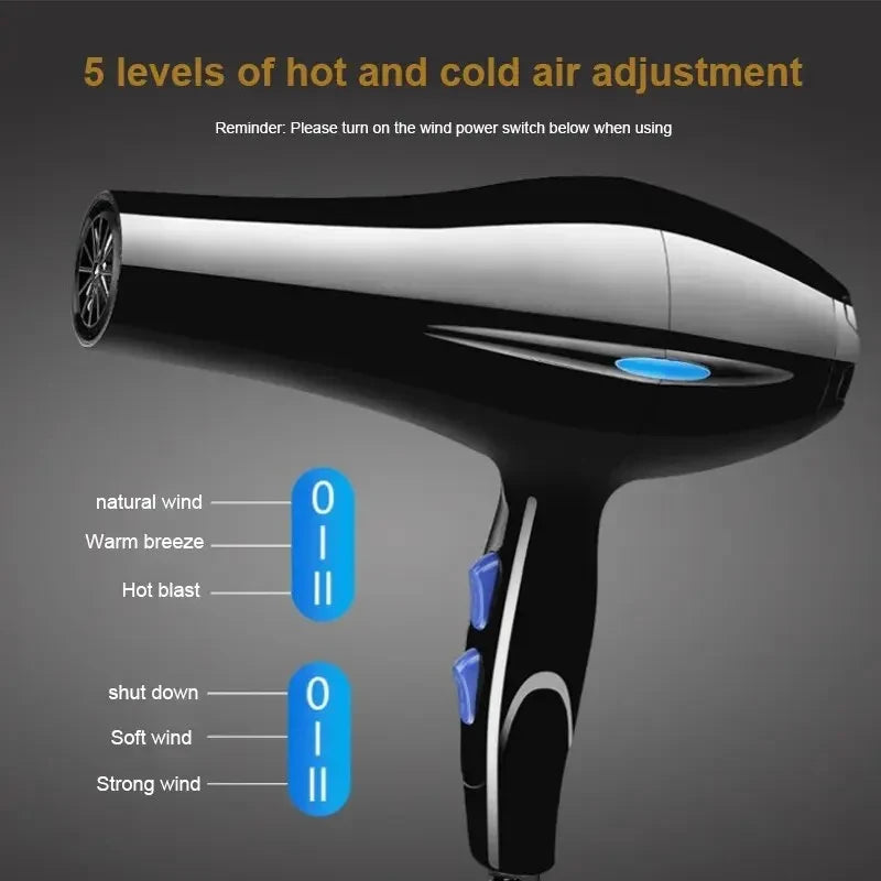 Portable Negative Ion Hair Dryer