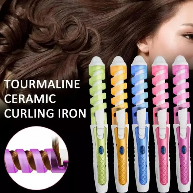 Portable Automatic Rotating Ceramic Hair Curler