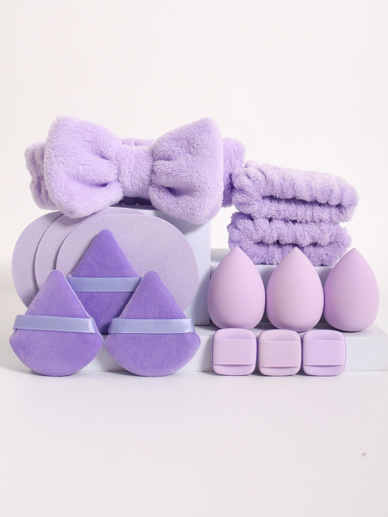 15-Piece Premium Makeup Sponges Set