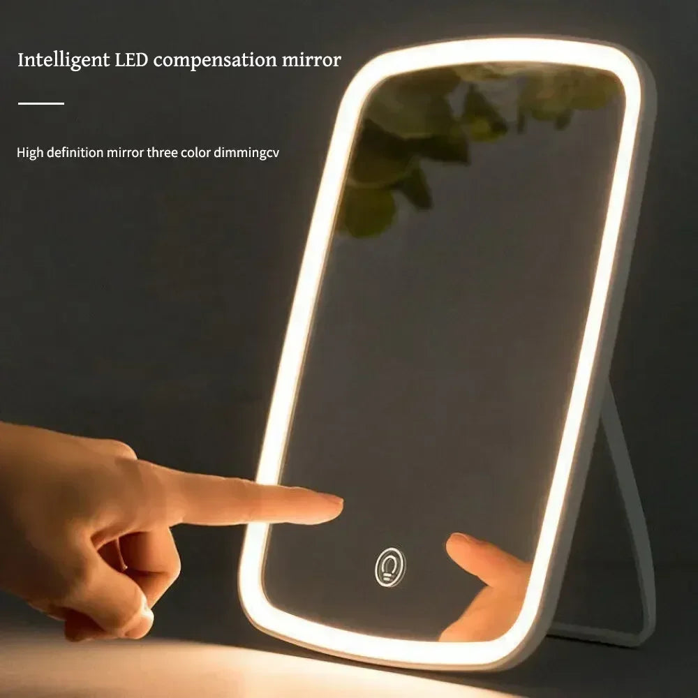 LED Foldable Makeup Mirror