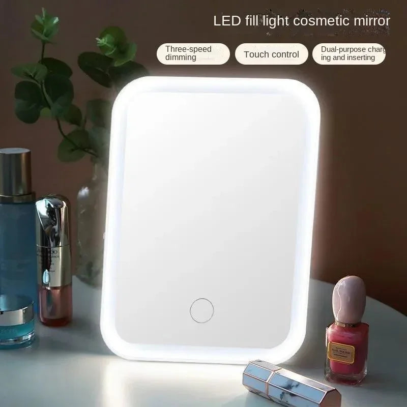 LED Touch Screen Makeup Mirror