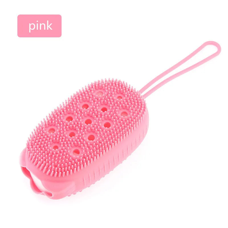 Silicone Body Scrubber Bath Brush
