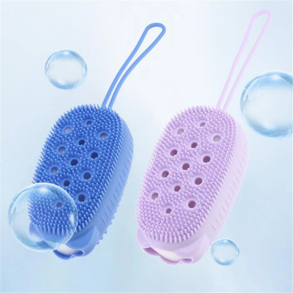 Silicone Body Scrubber Bath Brush