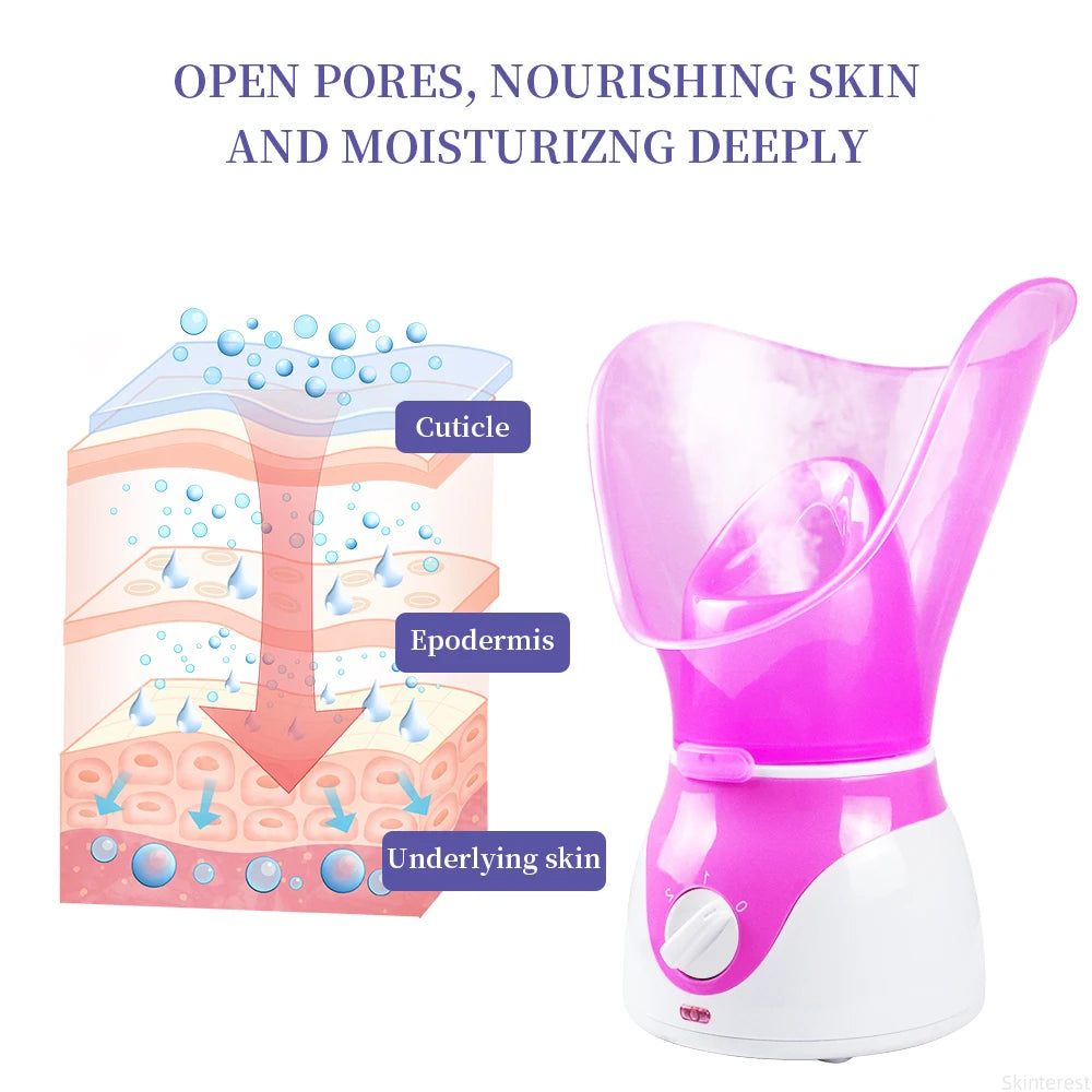 Facial Steamer for Skin Moisturizing