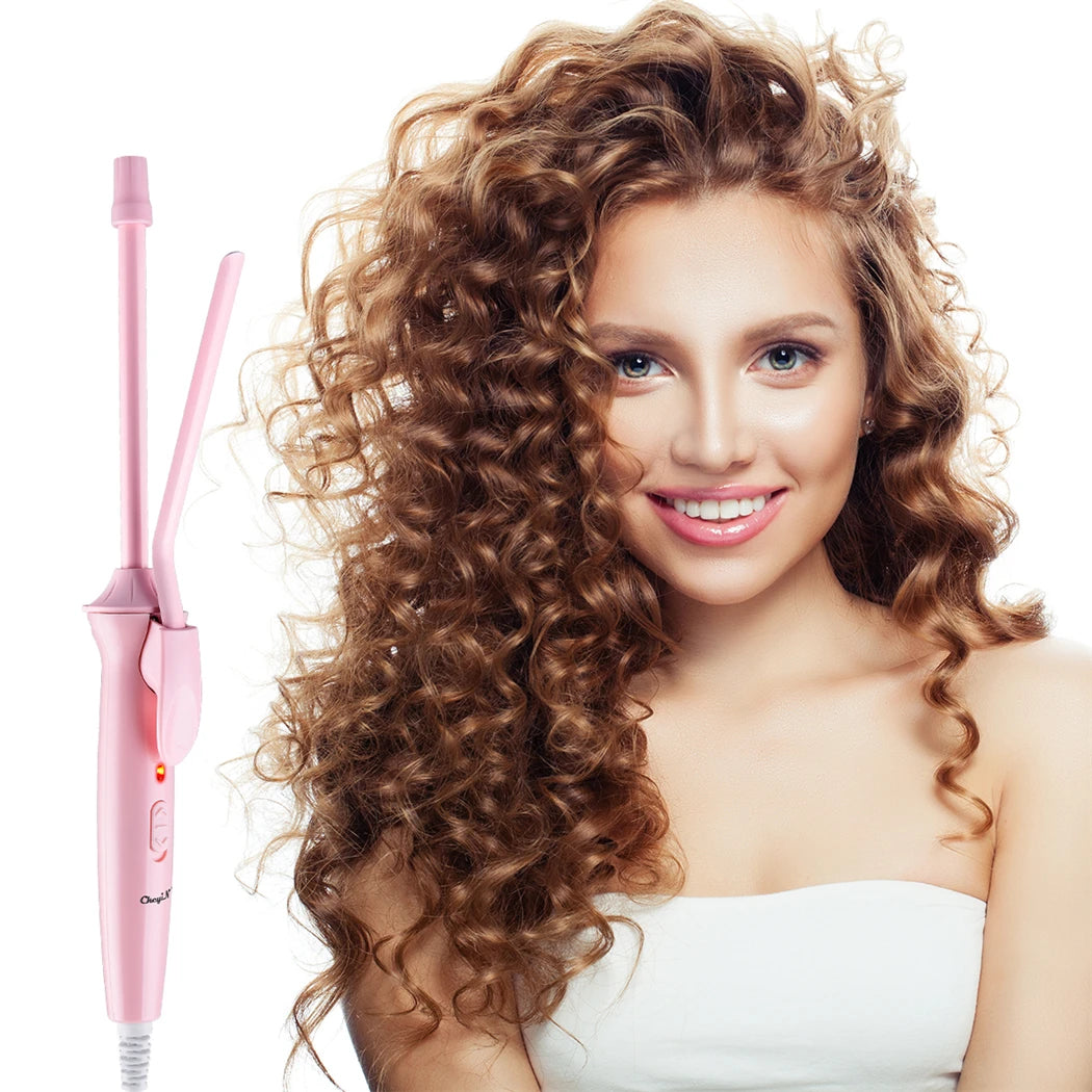 Mini Hair Curling Iron Wand