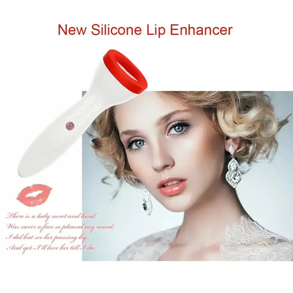 Rechargeable Silicone Lip Plumper Device