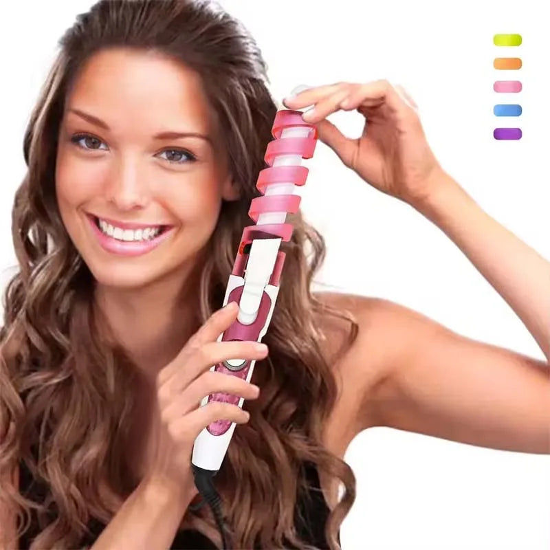 Portable Automatic Rotating Ceramic Hair Curler