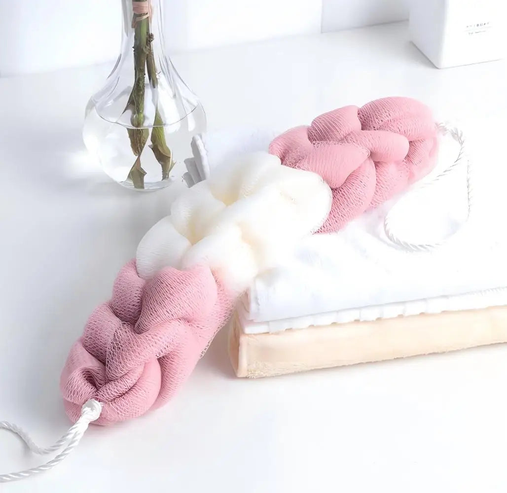 Color Block Bath Scrubber