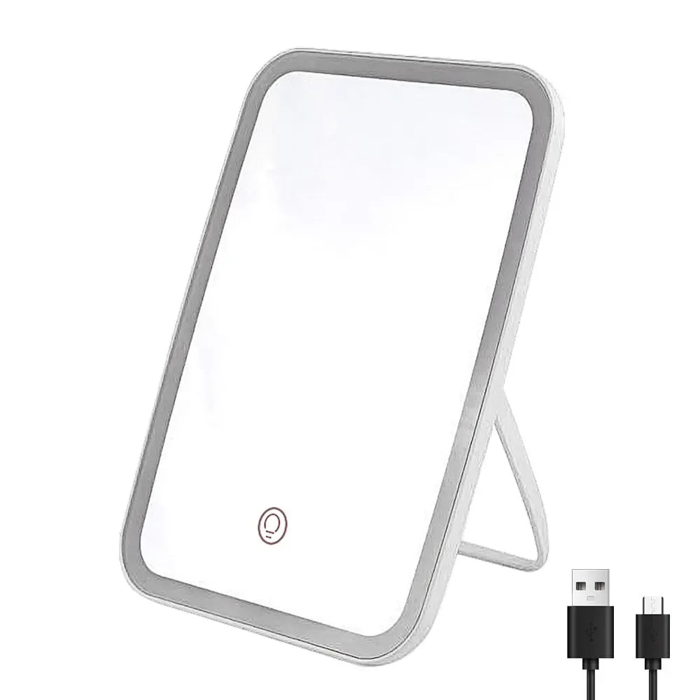 LED Foldable Makeup Mirror