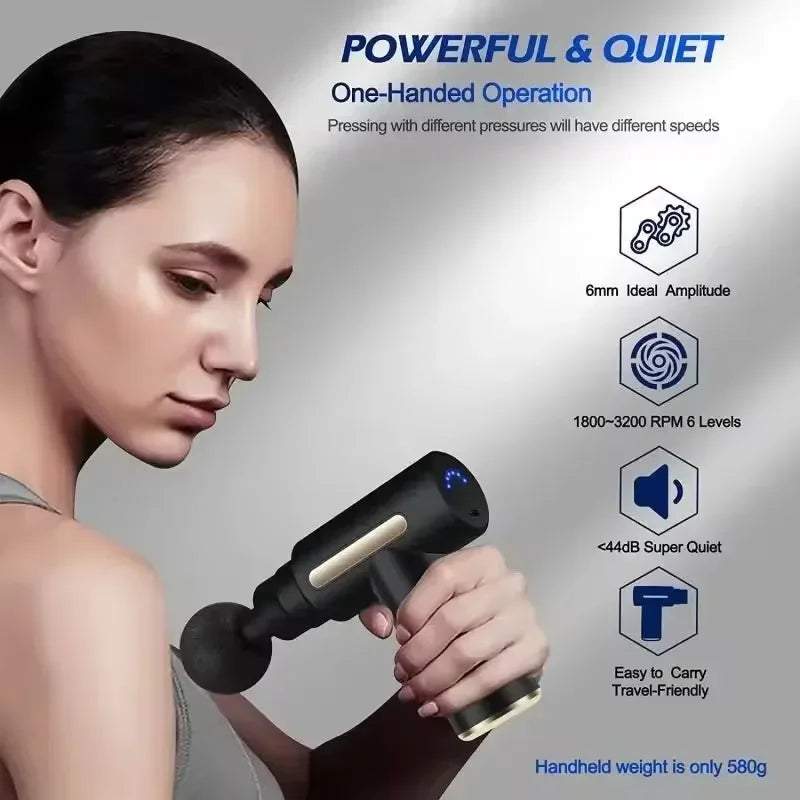 Portable Deep Tissue Fascia Gun
