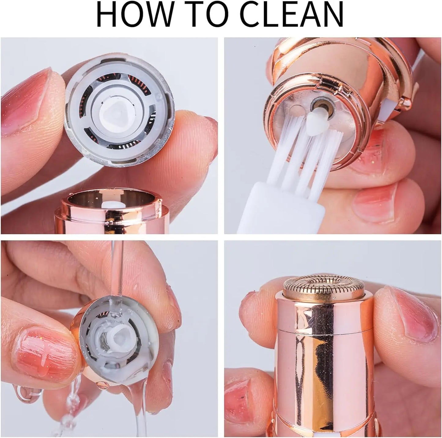 Portable Electric Facial Hair Remover Razor