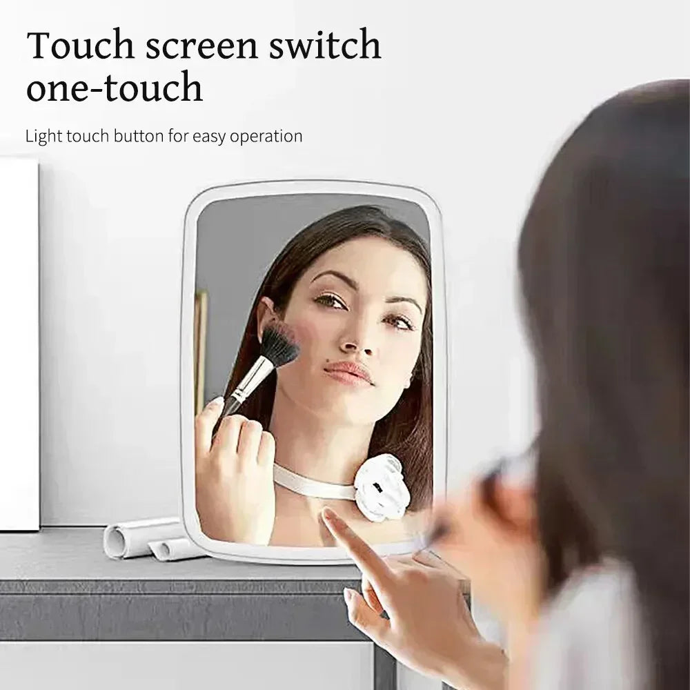 LED Foldable Makeup Mirror