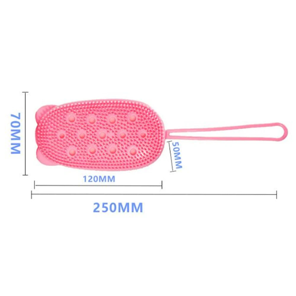 Silicone Body Scrubber Bath Brush