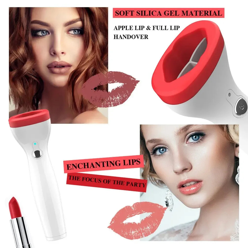 Rechargeable Silicone Lip Plumper Device