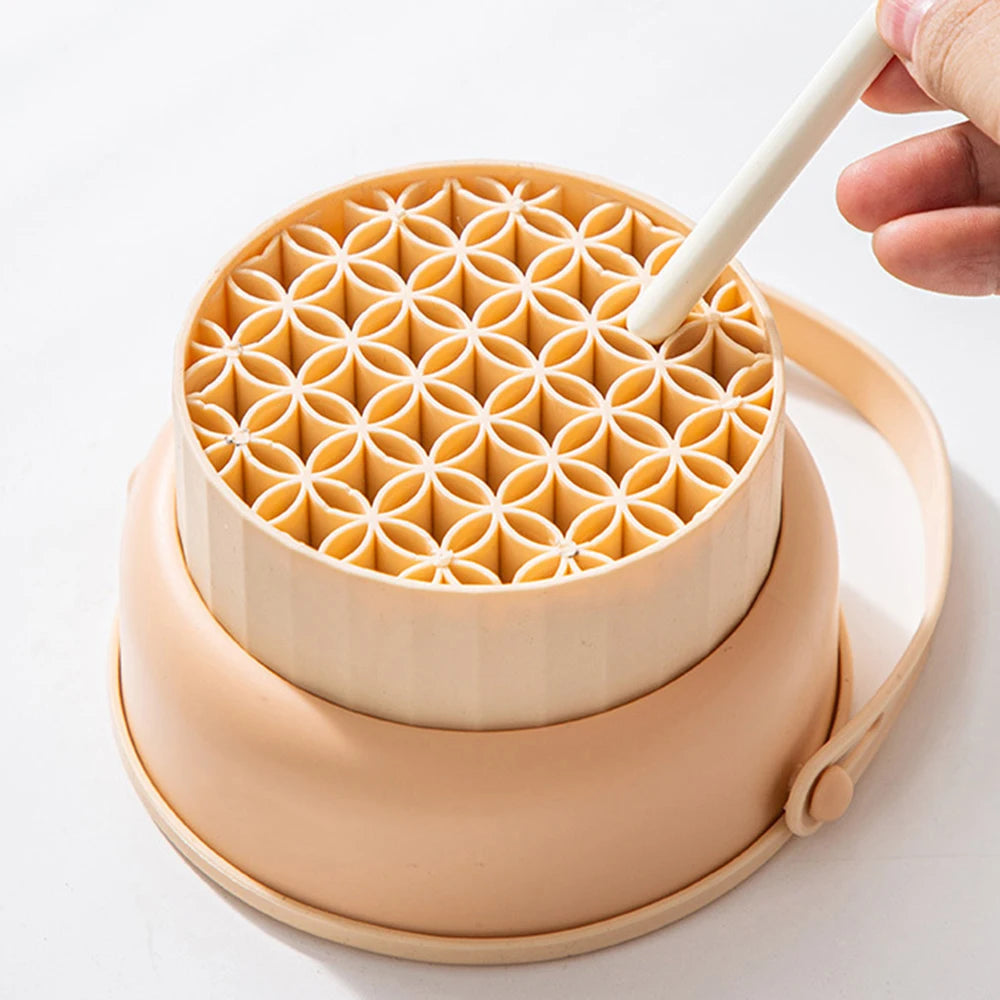 Makeup Brush Cleaning Bowl Set