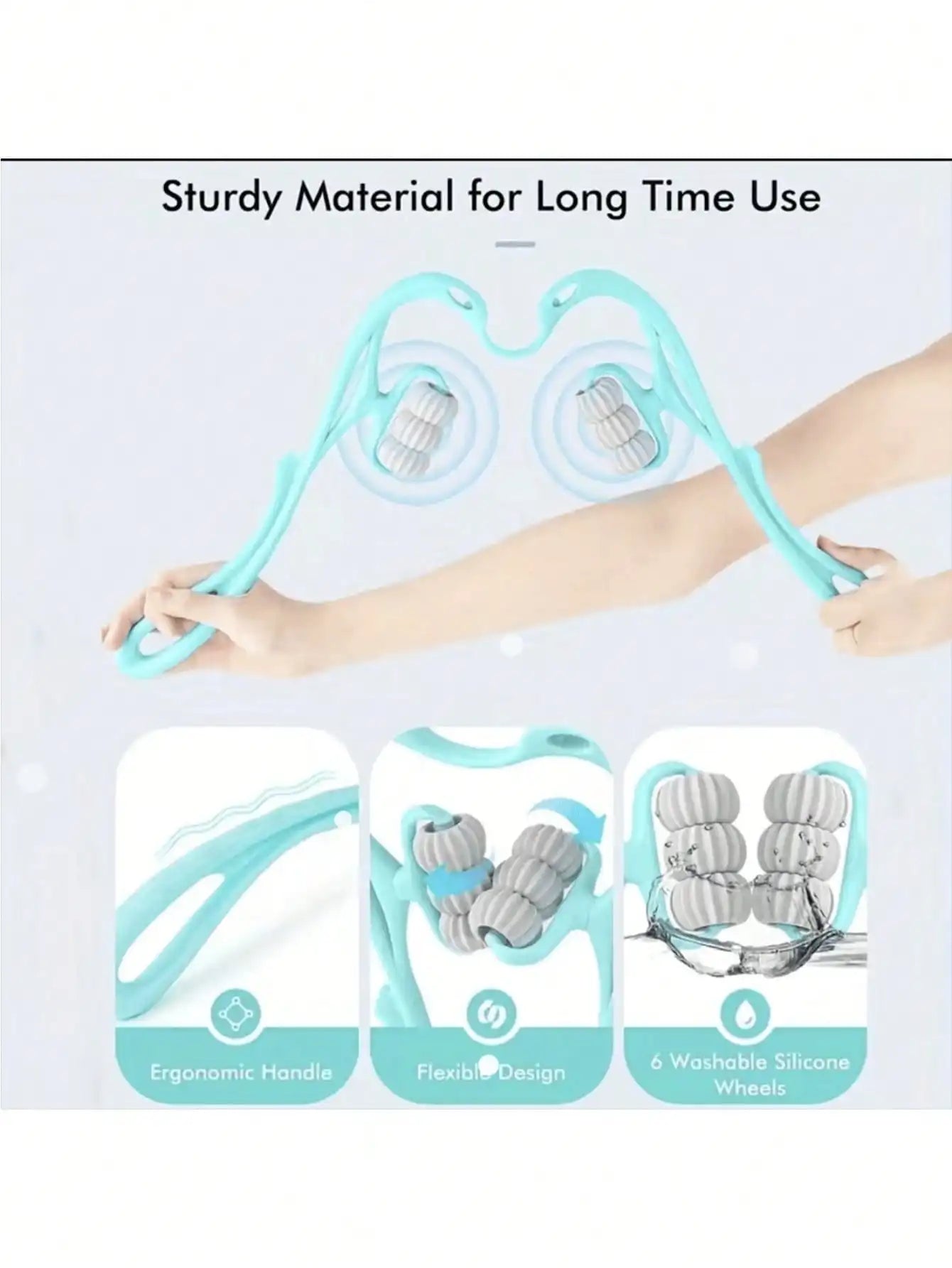 ⭐ Powerful Kneading Neck & Shoulder Massager – Full-Body Relief at Home