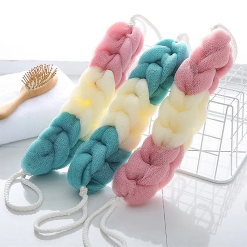 Color Block Bath Scrubber