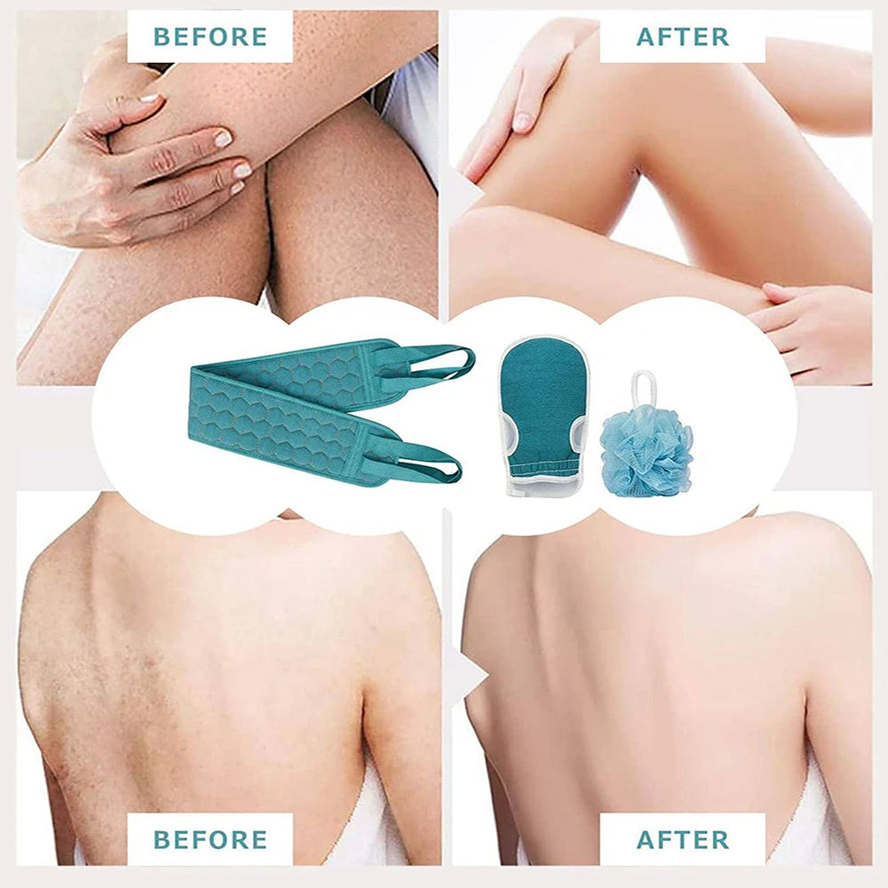 Exfoliating Scrubber Set