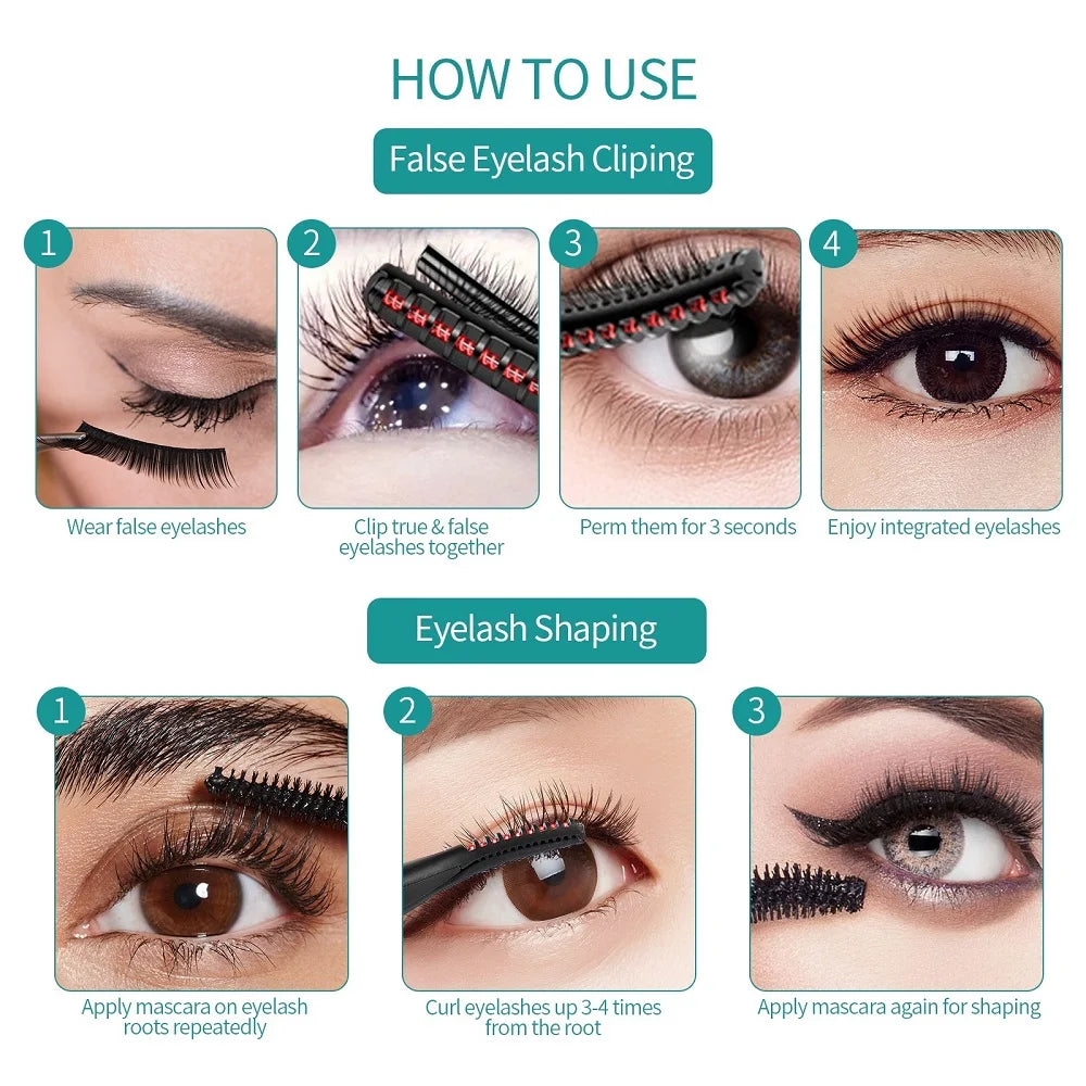 2-in-1 Heated Eyelash Curler