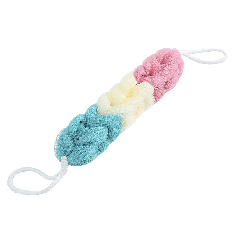 Color Block Bath Scrubber