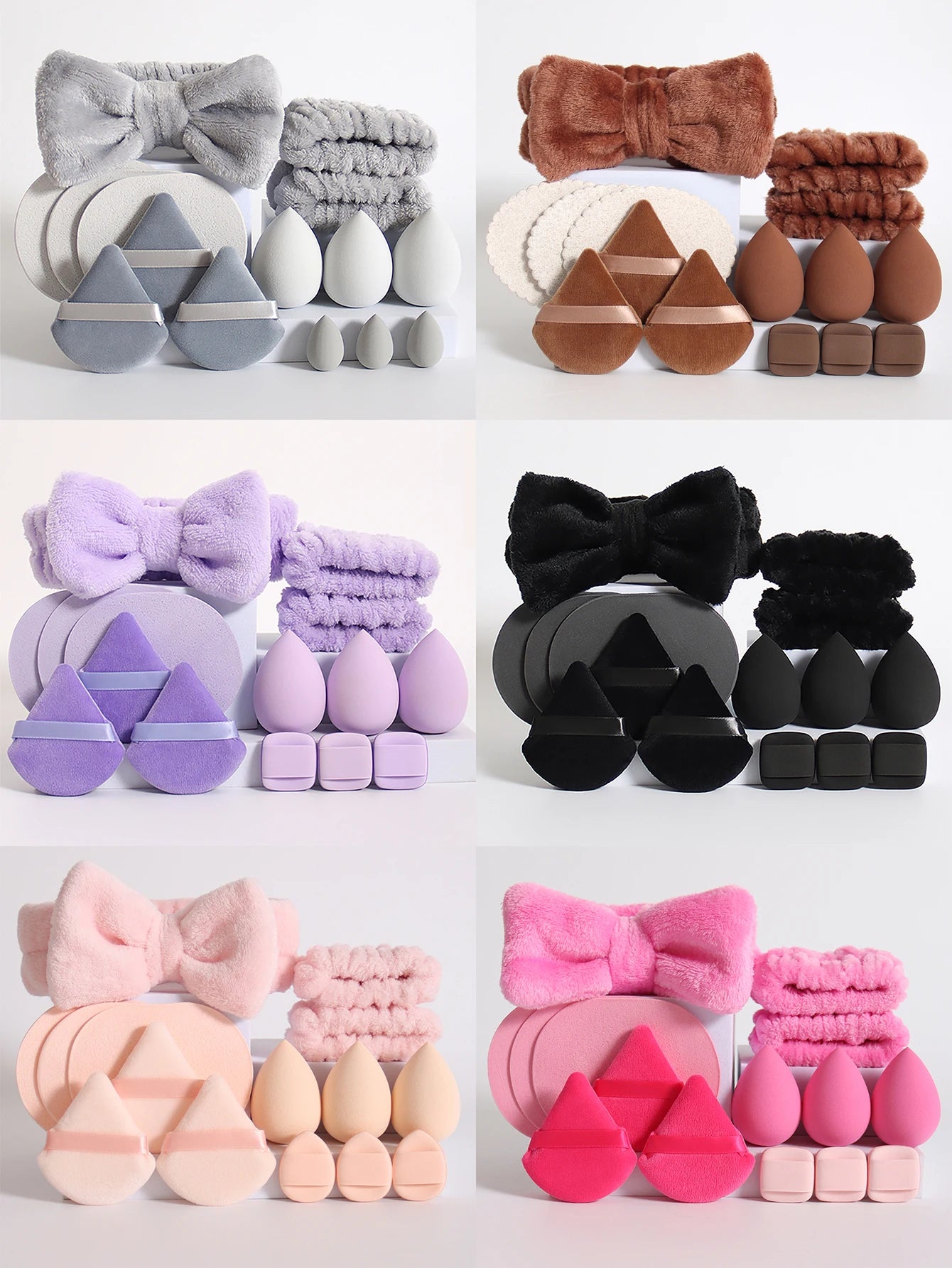15-Piece Premium Makeup Sponges Set