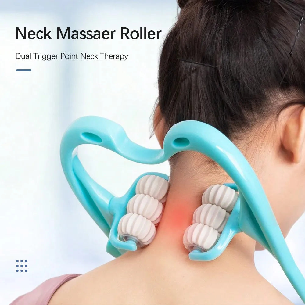 ⭐ Powerful Kneading Neck & Shoulder Massager – Full-Body Relief at Home