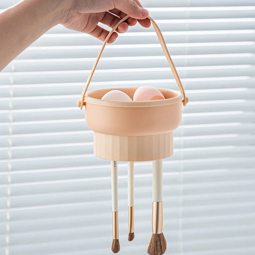 Makeup Brush Cleaning Bowl Set