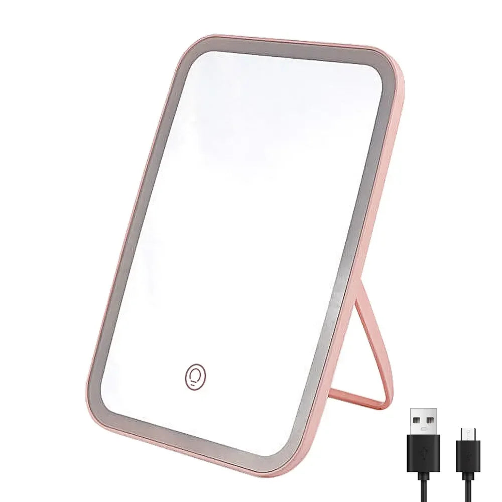 LED Foldable Makeup Mirror