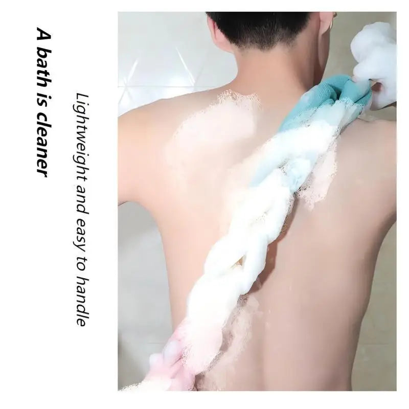 Color Block Bath Scrubber