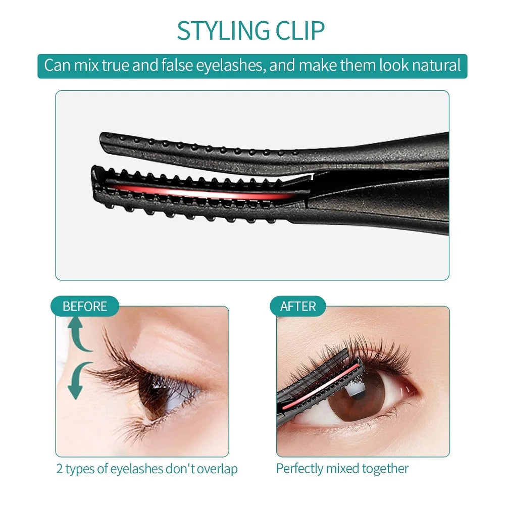 2-in-1 Heated Eyelash Curler