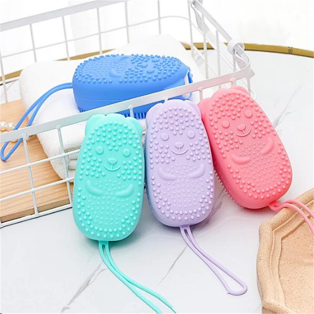 Silicone Body Scrubber Bath Brush