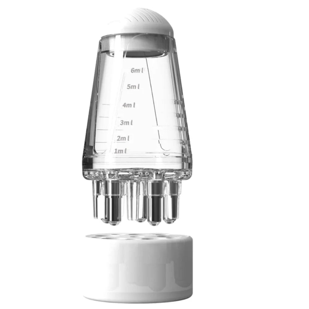 6ml Scalp Applicator Mini Head Massager Roller Comb