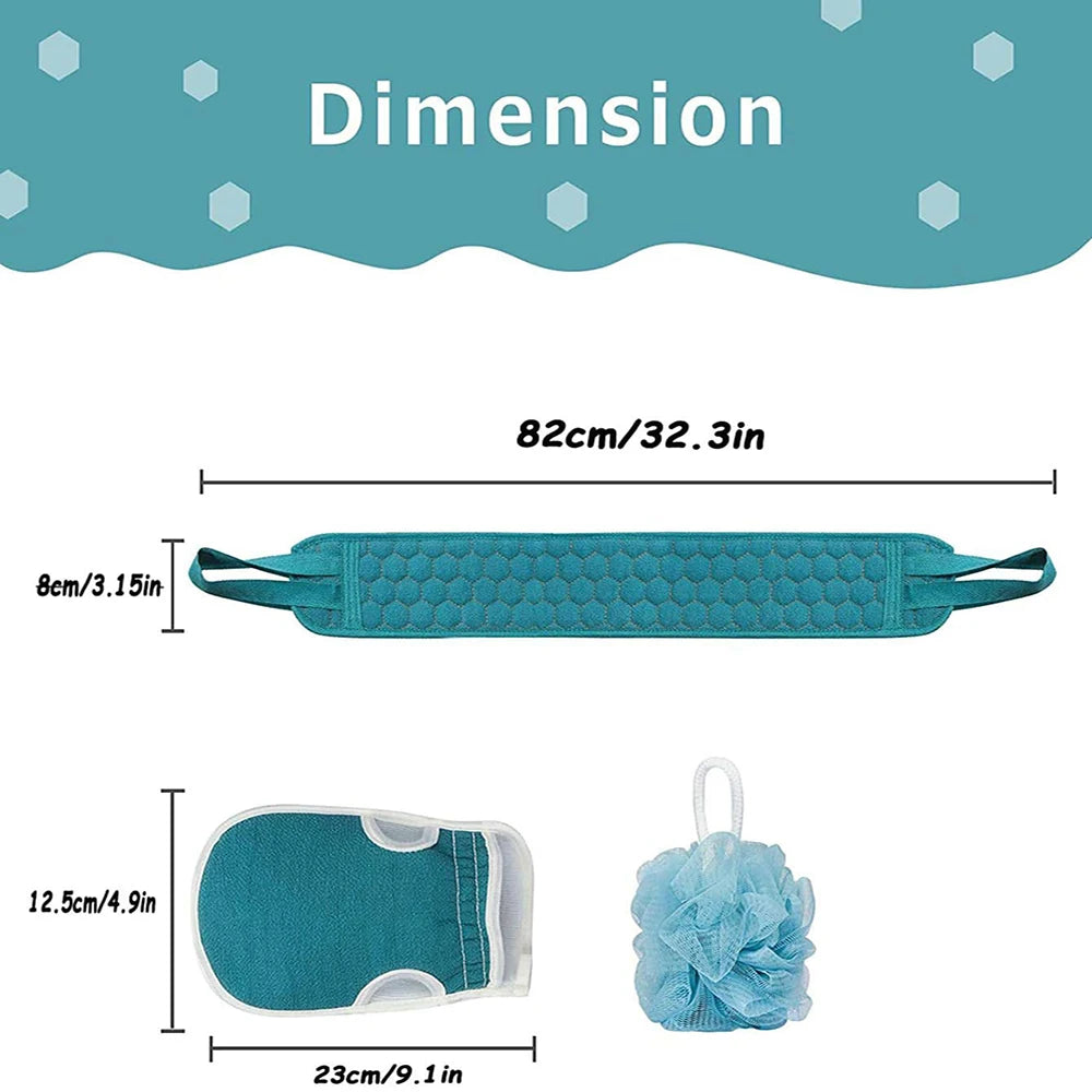 Exfoliating Scrubber Set