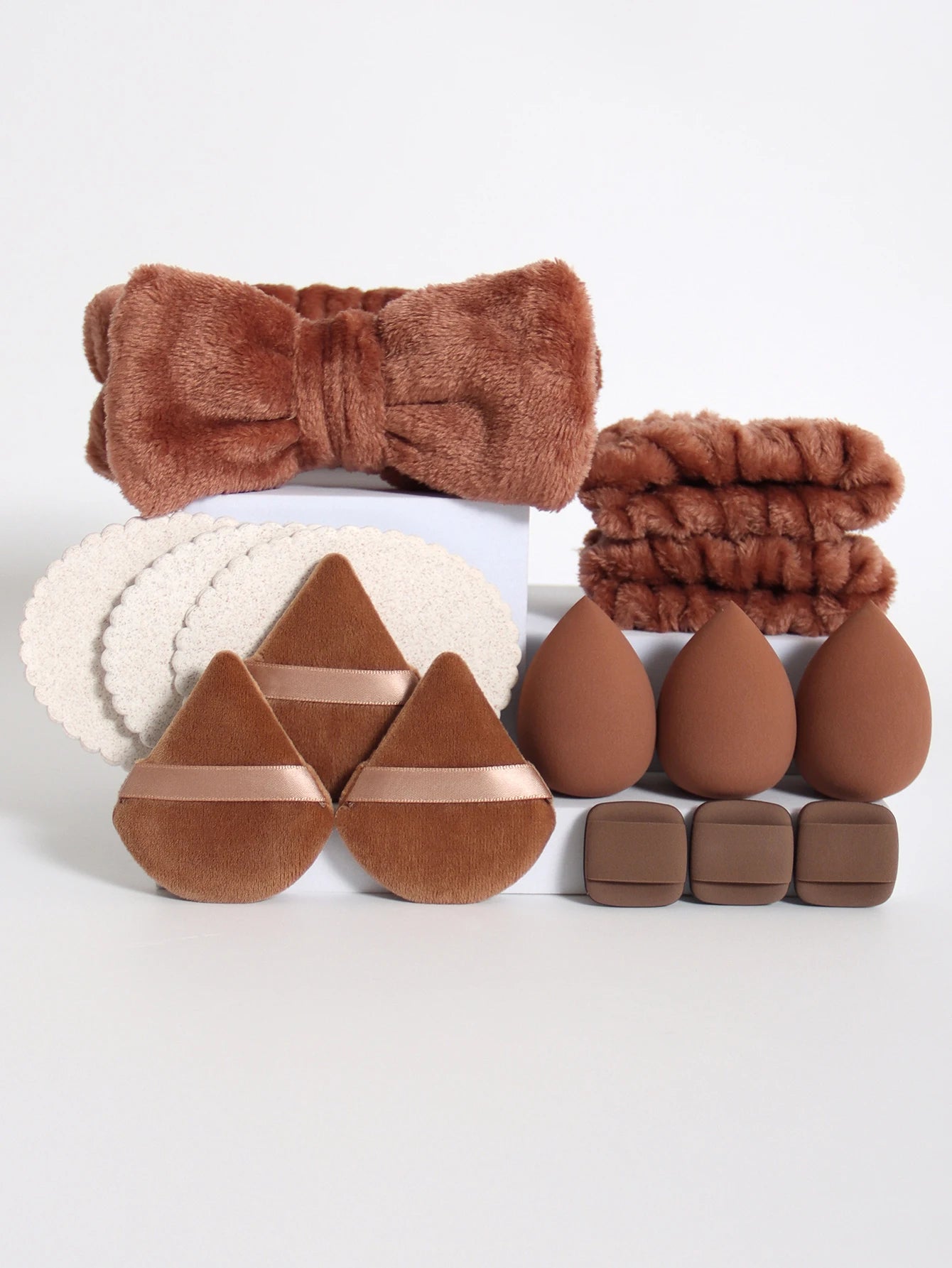 15-Piece Premium Makeup Sponges Set