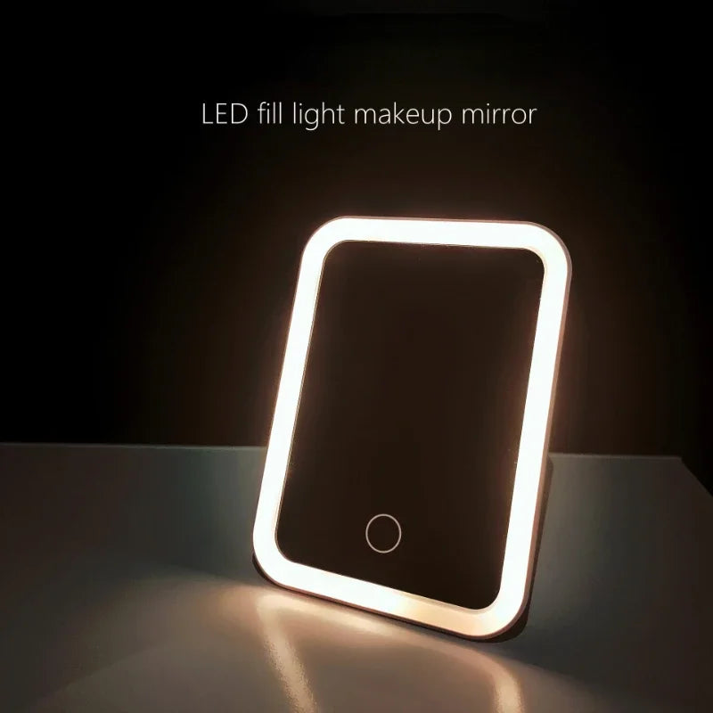 LED Touch Screen Makeup Mirror