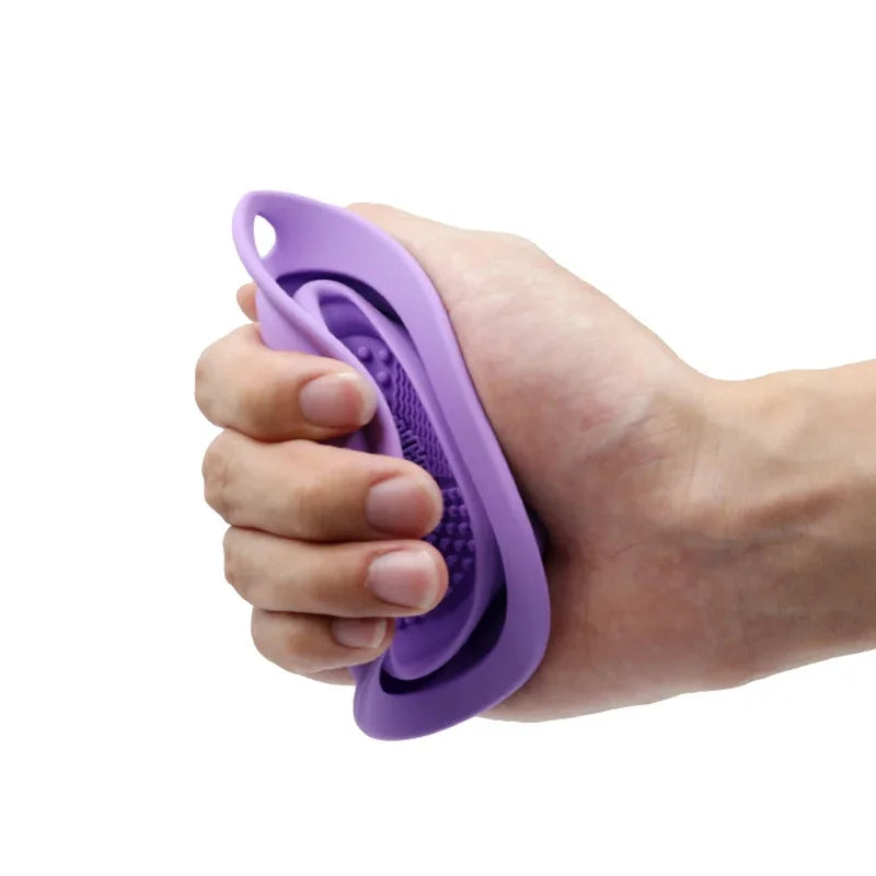 Foldable Silicone Makeup Brush Cleaner Scrubber Pad