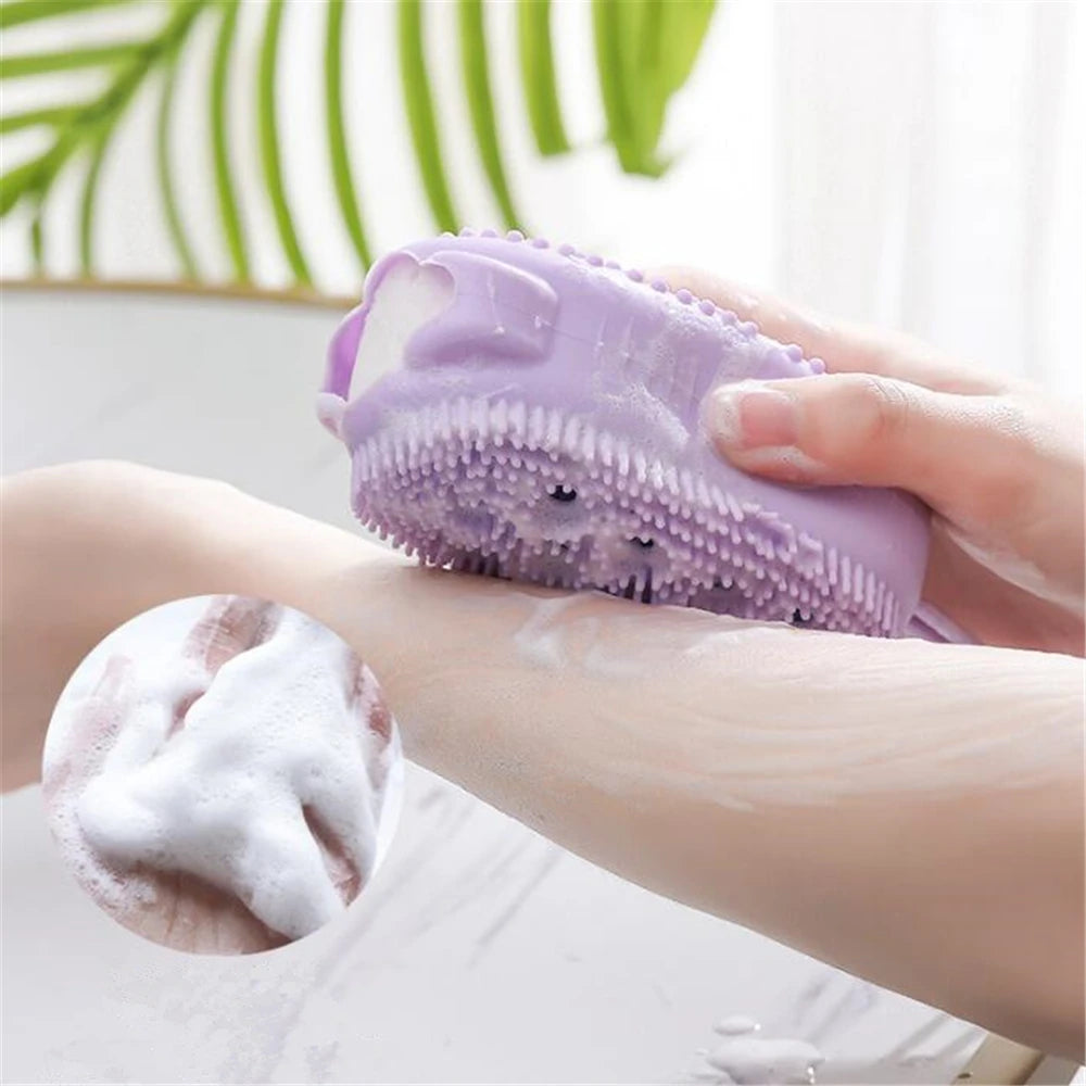 Silicone Body Scrubber Bath Brush