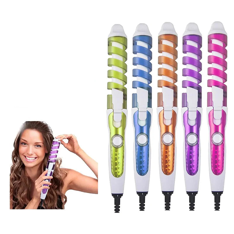 Portable Automatic Rotating Ceramic Hair Curler