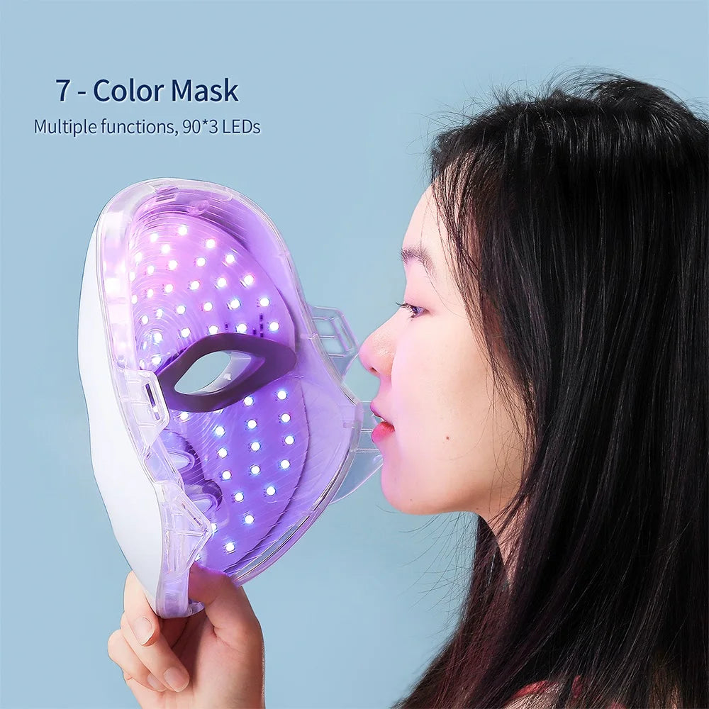 7-Color LED Facial Mask for Skin Care