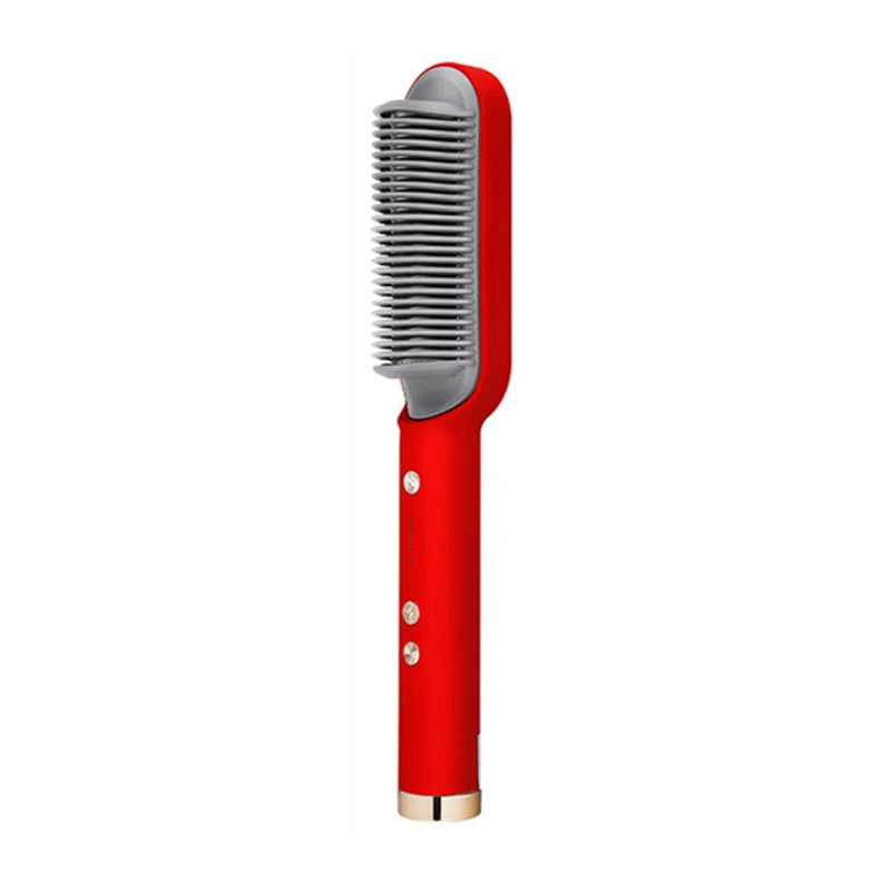 Fast Heating Ceramic Hair Straightener Brush