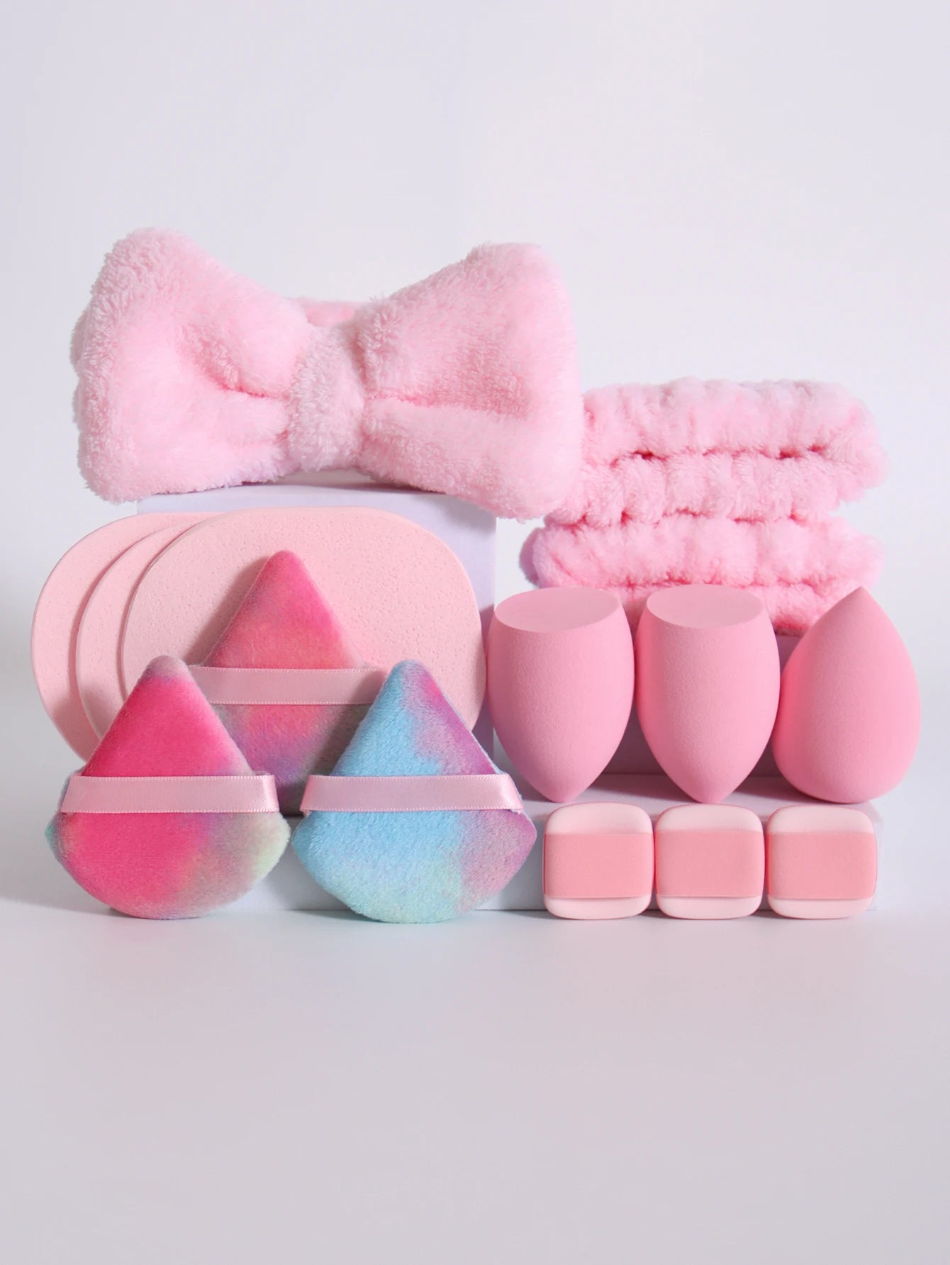 15-Piece Premium Makeup Sponges Set