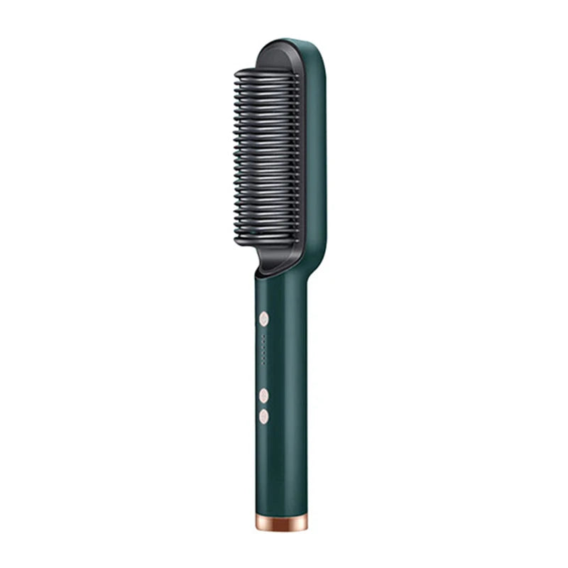 Fast Heating Ceramic Hair Straightener Brush