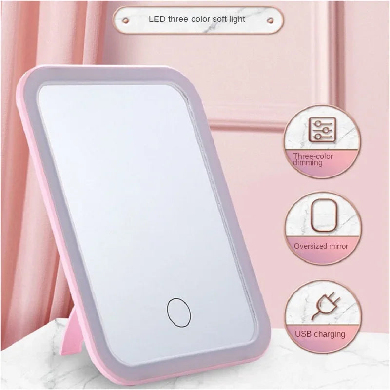 LED Touch Screen Makeup Mirror