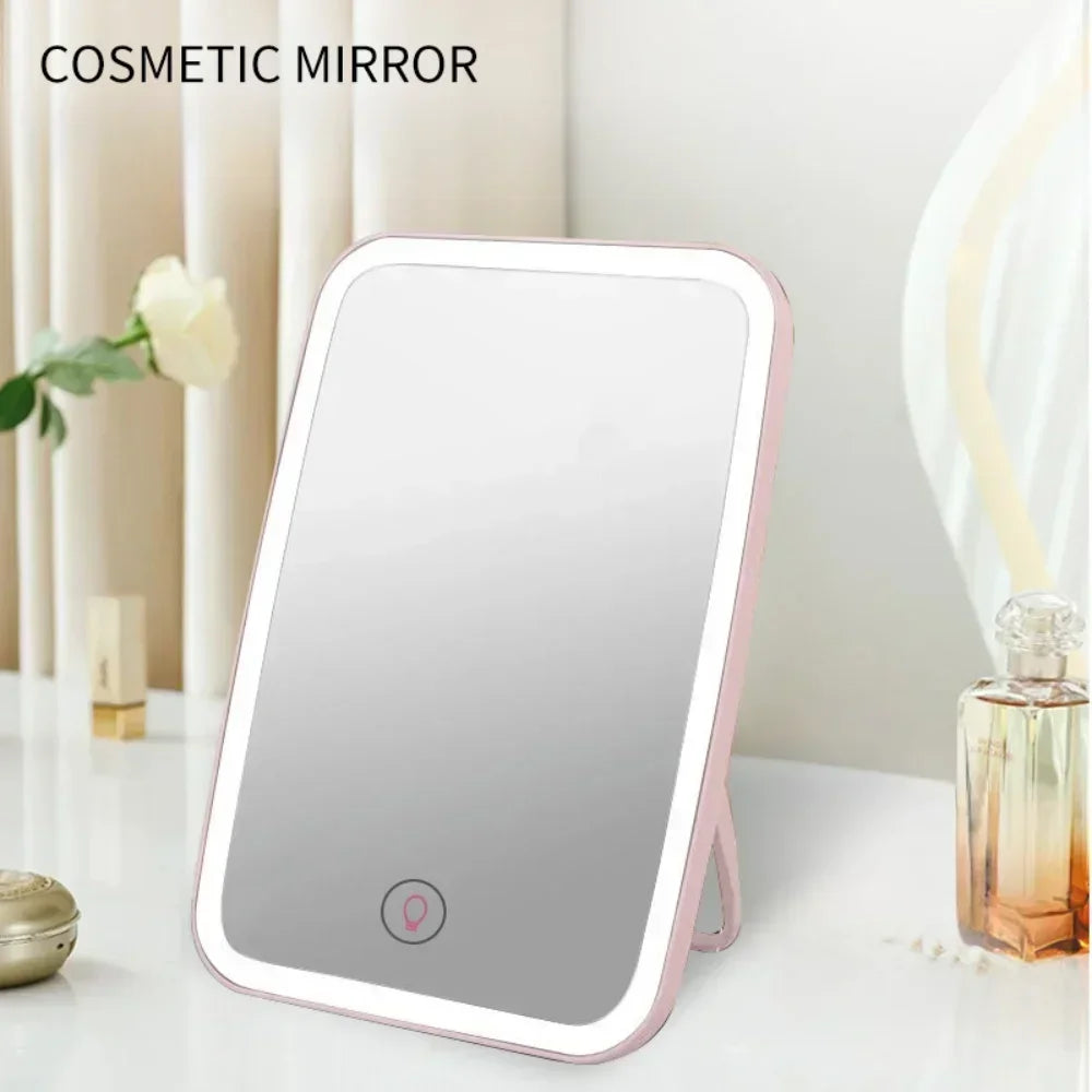 LED Foldable Makeup Mirror
