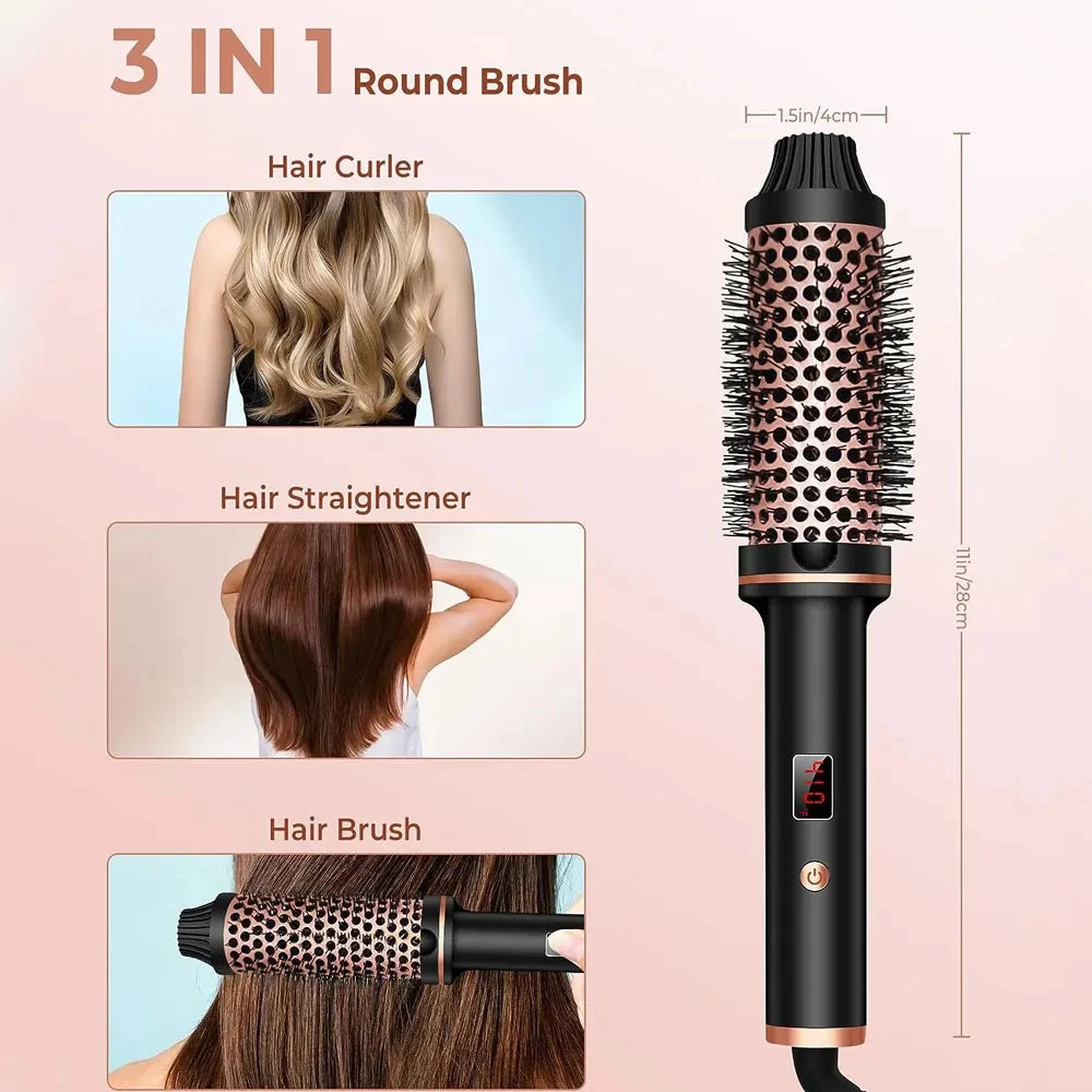 3-in-1 Ionic Hair Curler Straightener Curling Iron