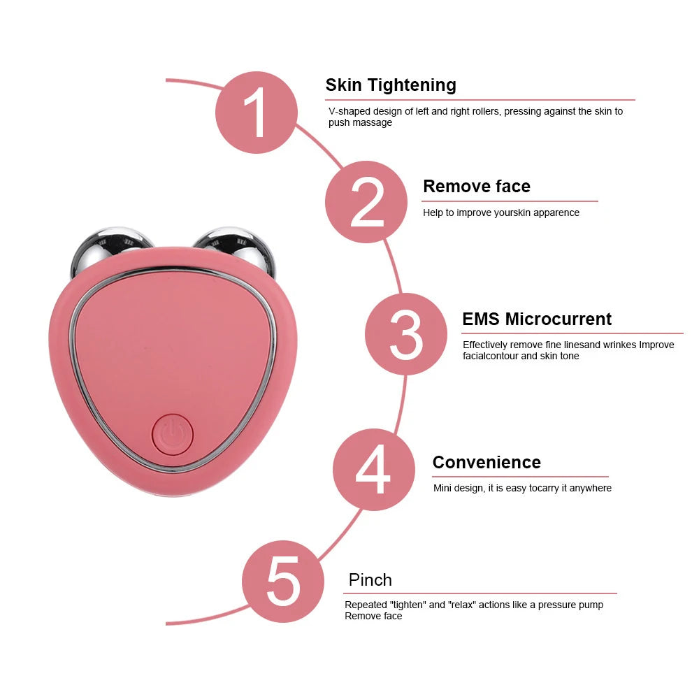 EMS Face Lifting Machine Microcurrent Roller