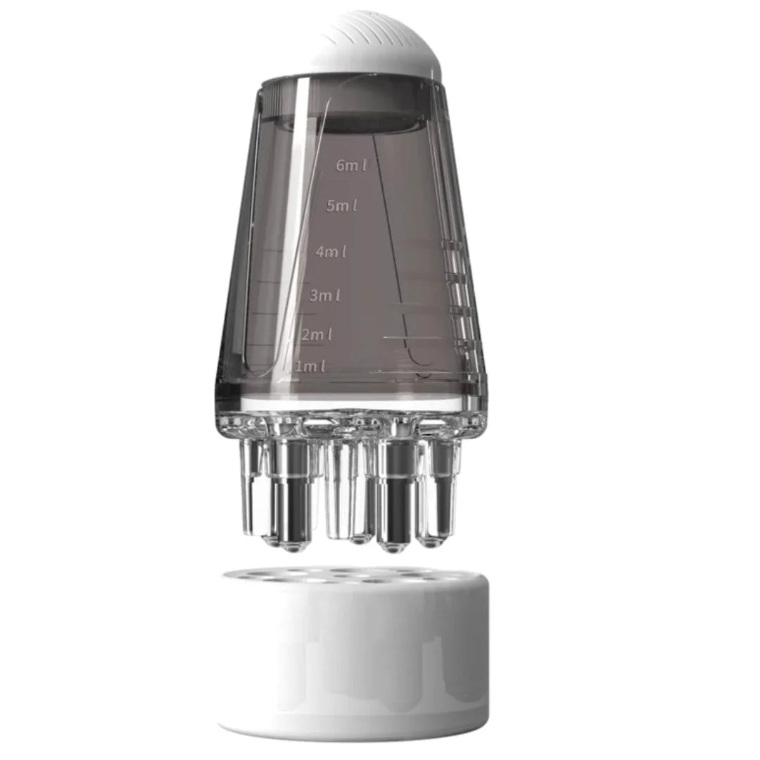 6ml Scalp Applicator Mini Head Massager Roller Comb